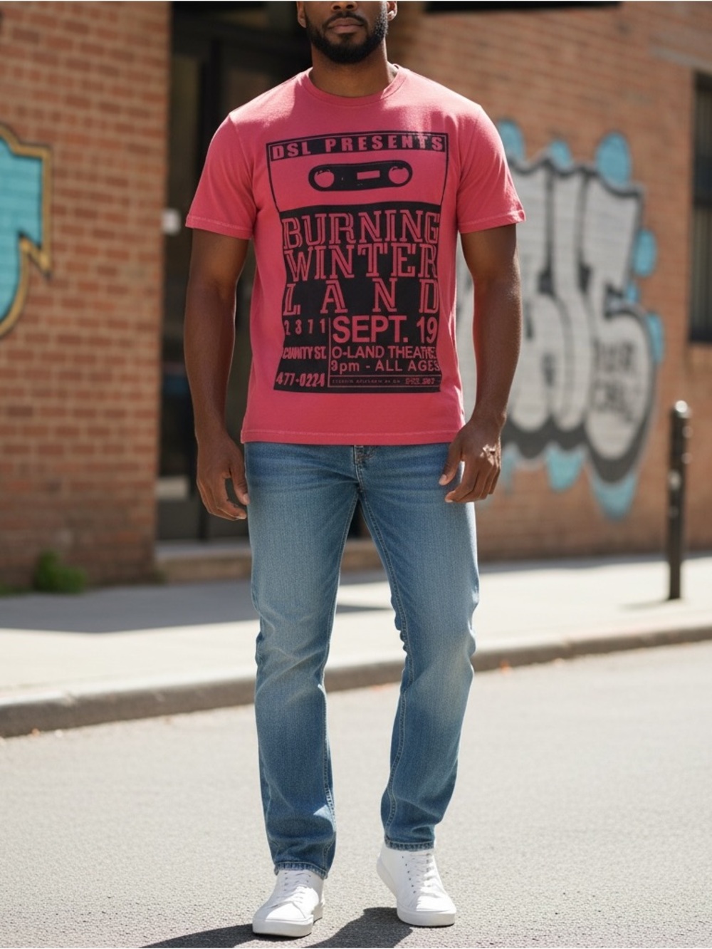 Diesel Mens T-Joe-OJ Tee T-Shirt (Red)